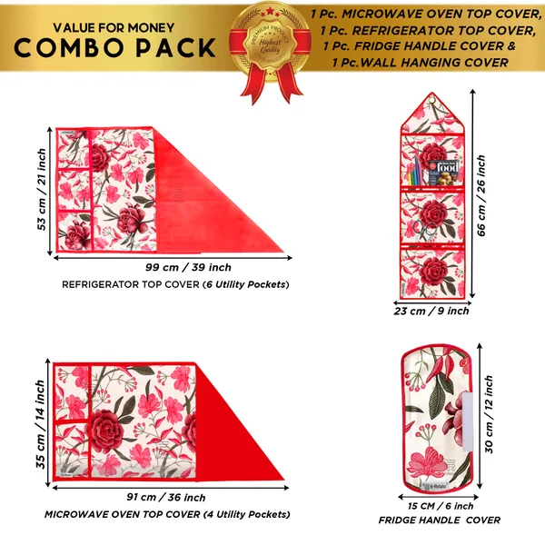 Appliances_Cover_Combo_Set_of_(1_Pc._Fridge_Top_Cover_+_1_Pc._Fridge_Handle_Cover+_1_Pc._Microwave_Oven_Top_Cover_+_1_Pc._Wall_Hanging_Storage_Organizer)