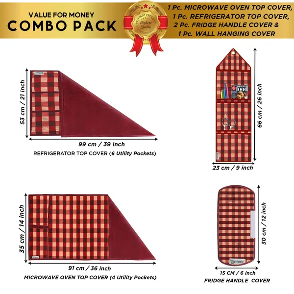 Appliances_Cover_Combo_Set_of_(1_Pc._Fridge_Top_Cover_+_2_Pcs._Fridge_Handle_Cover+_1_Pc._Microwave_Oven_Top_Cover_+_1_Pc._Wall_Hanging_Storage_Organizer)