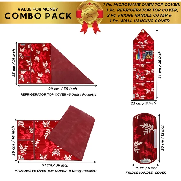 Appliances_Cover_Combo_Set_of_(1_Pc._Fridge_Top_Cover_+_2_Pcs._Fridge_Handle_Cover+_1_Pc._Microwave_Oven_Top_Cover_+_1_Pc._Wall_Hanging_Storage_Organizer)