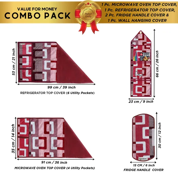 Appliances_Cover_Combo_Set_of_(1_Pc._Fridge_Top_Cover_+_2_Pcs._Fridge_Handle_Cover+_1_Pc._Microwave_Oven_Top_Cover_+_1_Pc._Wall_Hanging_Storage_Organizer)