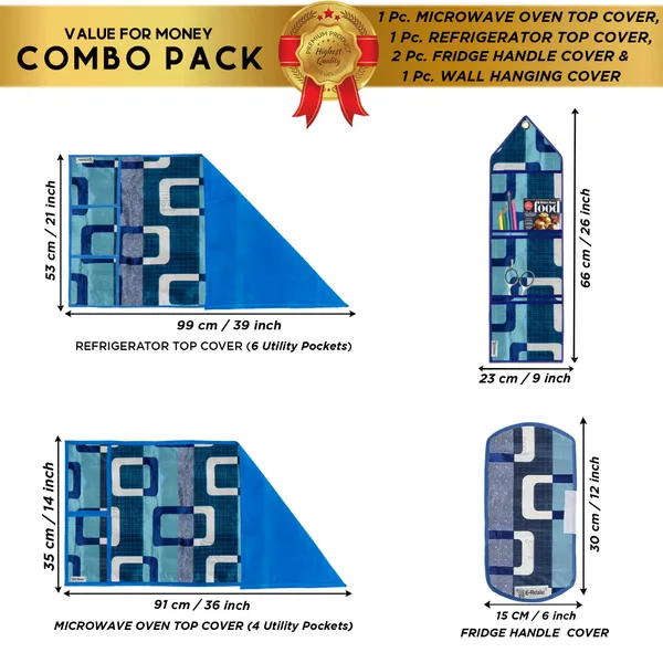 Appliances_Cover_Combo_Set_of_(1_Pc._Fridge_Top_Cover_+_2_Pcs._Fridge_Handle_Cover+_1_Pc._Microwave_Oven_Top_Cover_+_1_Pc._Wall_Hanging_Storage_Organizer)