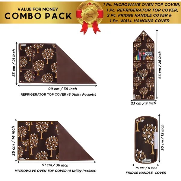 Appliances_Cover_Combo_Set_of_(1_Pc._Fridge_Top_Cover_+_2_Pcs._Fridge_Handle_Cover+_1_Pc._Microwave_Oven_Top_Cover_+_1_Pc._Wall_Hanging_Storage_Organizer)