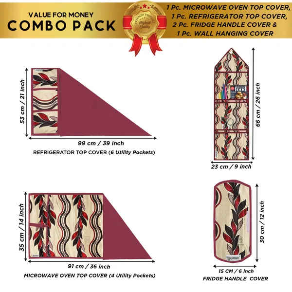 Appliances_Cover_Combo_Set_of_(1_Pc._Fridge_Top_Cover_+_2_Pcs._Fridge_Handle_Cover+_1_Pc._Microwave_Oven_Top_Cover_+_1_Pc._Wall_Hanging_Storage_Organizer)