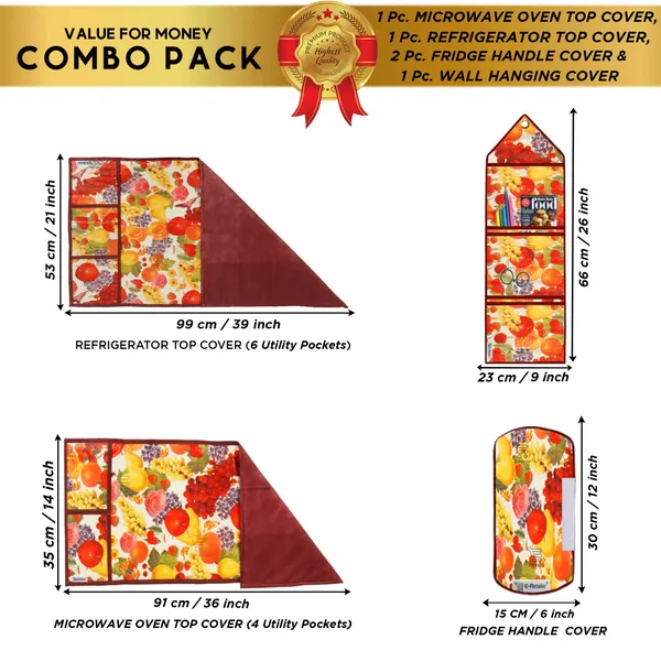 Appliances_Cover_Combo_Set_of_(1_Pc._Fridge_Top_Cover_+_2_Pcs._Fridge_Handle_Cover+_1_Pc._Microwave_Oven_Top_Cover_+_1_Pc._Wall_Hanging_Storage_Organizer)