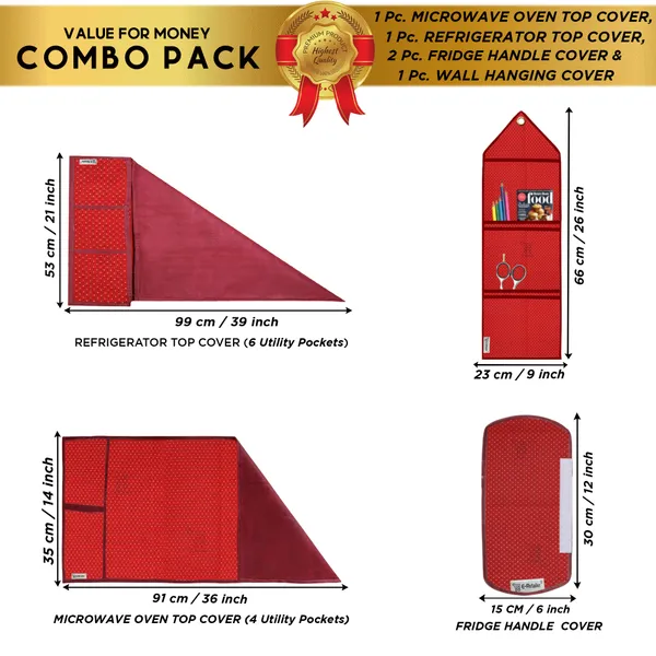 Appliances_Cover_Combo_Set_of_(1_Pc._Fridge_Top_Cover_+_2_Pcs._Fridge_Handle_Cover+_1_Pc._Microwave_Oven_Top_Cover_+_1_Pc._Wall_Hanging_Storage_Organizer)