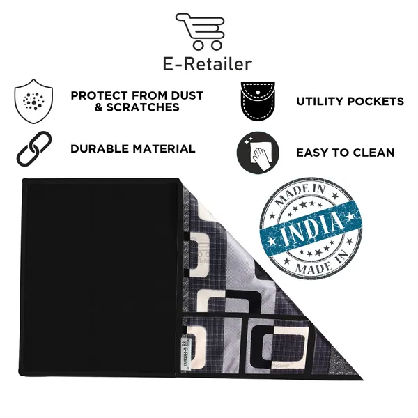 Appliances_Cover_Combo_Set_of_(1_Pc._Fridge_Top_Cover_+_1_Pc._Fridge_Handle_Cover_+_1_Pc._Wall_Hanging_Storage_Organizer)