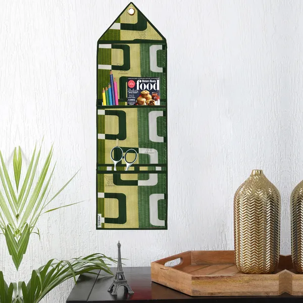 Appliances_Cover_Combo_Set_of_(1_Pc._Fridge_Top_Cover_+_1_Pc._Wall_Hanging_Storage_Organizer)