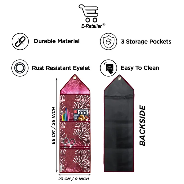 Appliances_Cover_Combo_Set_of_(1_Pc._Fridge_Top_Cover_+_2_Pcs._Fridge_Handle_Cover_+_1_Pc._Wall_Hanging_Storage_Organizer)