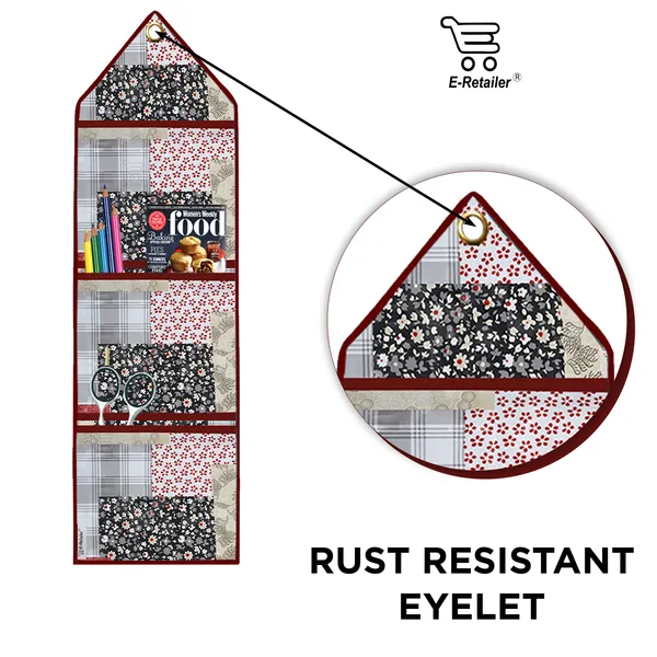 Appliances_Cover_Combo_Set_of_(1_Pc._Fridge_Top_Cover_+_1_Pc._Wall_Hanging_Storage_Organizer)