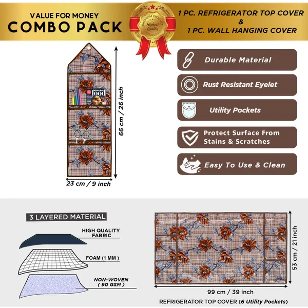 6_Pcs_Of_Cover_Multipurpose_Mats/Fridge_Mats/Refrigerator_Drawer_Mats_(Material-PP,_Color-Red,_Size-17.5X11.5_Inches)