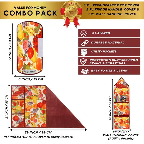 Appliances_Cover_Combo_Set_of_(1_Pc._Fridge_Top_Cover_+_2_Pcs._Fridge_Handle_Cover_+_1_Pc._Wall_Hanging_Storage_Organizer)