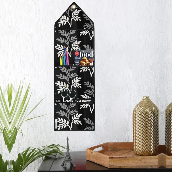 Appliances_Cover_Combo_Set_of_(1_Pc._Fridge_Top_Cover_+_1_Pc._Wall_Hanging_Storage_Organizer)