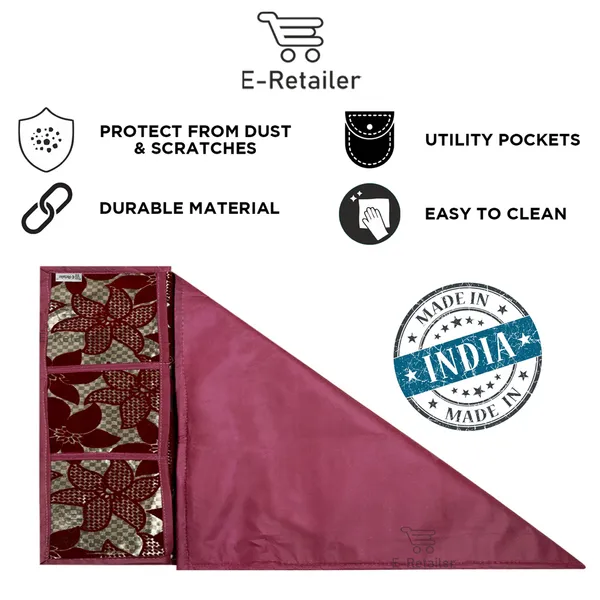 Appliances_Cover_Combo_Set_of_(1_Pc._Fridge_Top_Cover_+_1_Pc._Wall_Hanging_Storage_Organizer)
