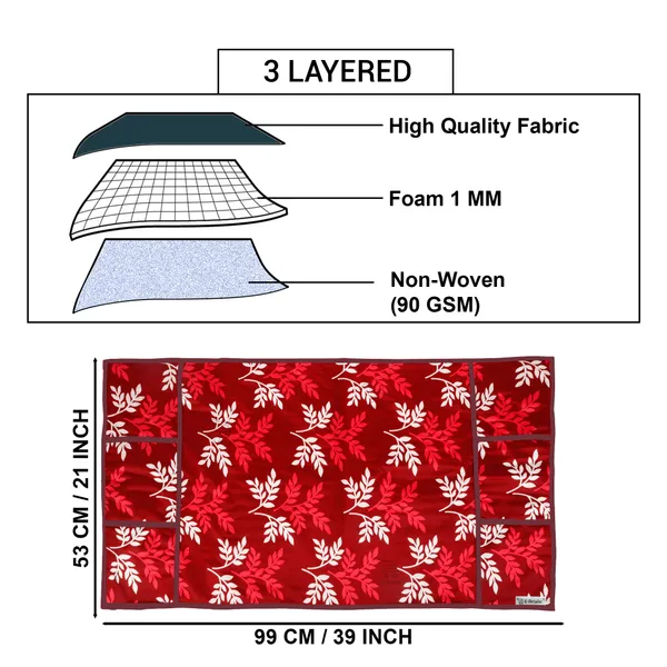 Appliances_Cover_Combo_Set_of_(1_Pc._Fridge_Top_Cover_+_1_Pc._Wall_Hanging_Storage_Organizer)