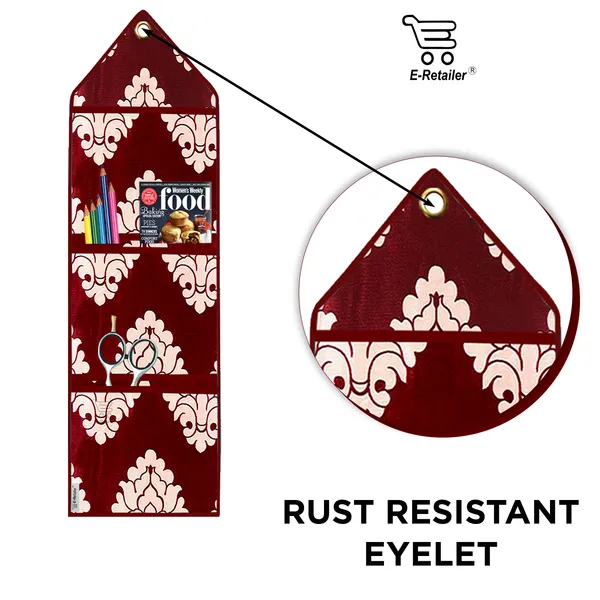 Appliances_Cover_Combo_Set_of_(1_Pc._Fridge_Top_Cover_+_1_Pc._Wall_Hanging_Storage_Organizer)