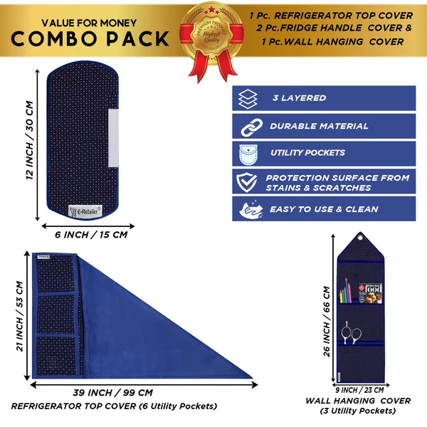 Appliances_Cover_Combo_Set_of_(1_Pc._Fridge_Top_Cover_+_2_Pcs._Fridge_Handle_Cover_+_1_Pc._Wall_Hanging_Storage_Organizer)