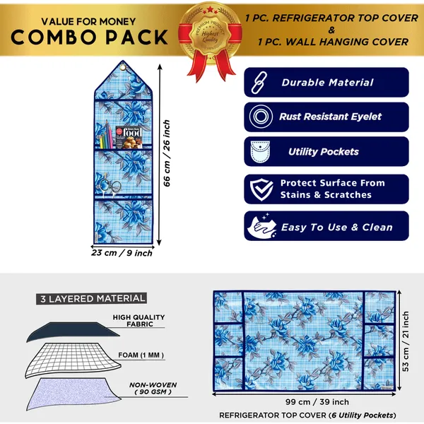 6_Pcs_Of_Cover_Multipurpose_Mats/Fridge_Mats/Refrigerator_Drawer_Mats_(Material-PP,_Color-Red,_Size-17.5X11.5_Inches)