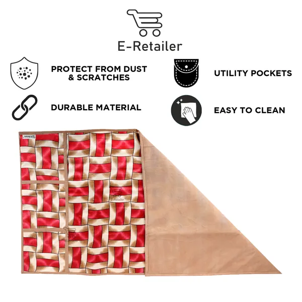 Appliances_Cover_Combo_Set_of_(1_Pc._Fridge_Top_Cover_+_1_Pc._Wall_Hanging_Storage_Organizer)