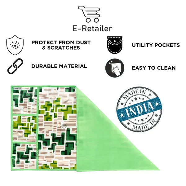 6_Pcs_Of_Cover_Multipurpose_Mats/Fridge_Mats/Refrigerator_Drawer_Mats_(Material-PP,_Color-Red,_Size-17.5X11.5_Inches)