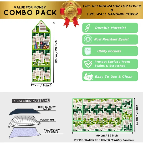 6_Pcs_Of_Cover_Multipurpose_Mats/Fridge_Mats/Refrigerator_Drawer_Mats_(Material-PP,_Color-Red,_Size-17.5X11.5_Inches)