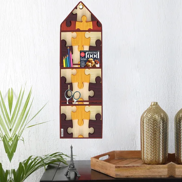 Appliances_Cover_Combo_Set_of_(1_Pc._Fridge_Top_Cover_+_1_Pc._Wall_Hanging_Storage_Organizer)