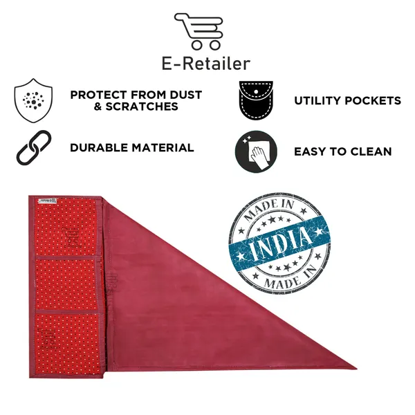 Appliances_Cover_Combo_Set_of_(1_Pc._Fridge_Top_Cover_+_1_Pc._Wall_Hanging_Storage_Organizer)