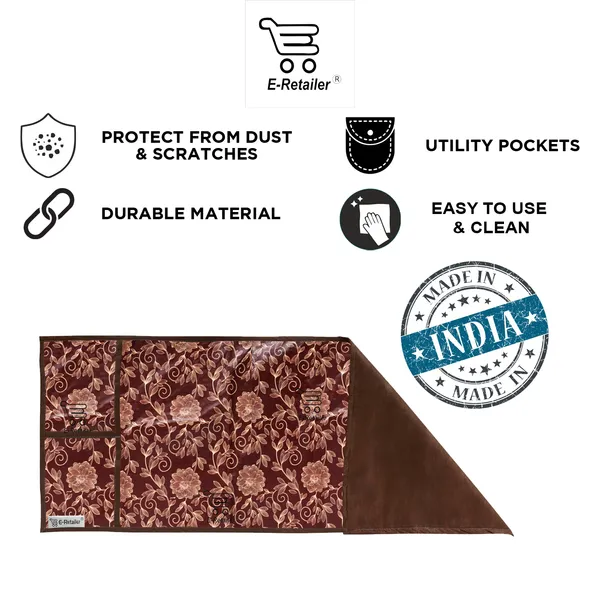 Appliances_Cover_Combo_Set_of_(1_Pc._Fridge_Top_Cover_+_1_Pc._Microwave_Oven_Top_Cover_+_1_Pc._Wall_Hanging_Storage_Organizer)