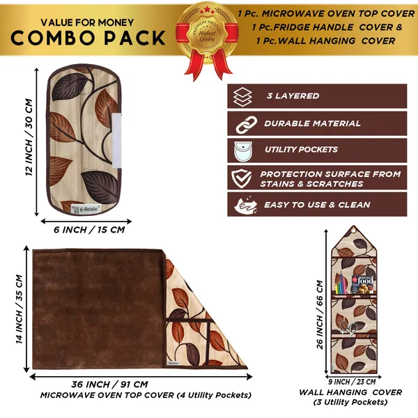 Appliances_Cover_Combo_Set_of_(1_Pc._Microwave_Oven_Top_Cover_+_1_Pc._Microwave_Handle_Cover_+_1_Pc._Wall_Hanging_Storage_Organizer)