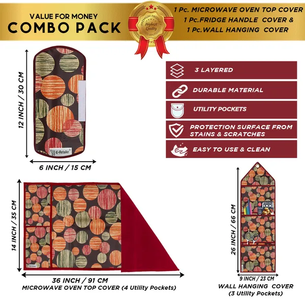 6_Pcs_Of_Cover_Multipurpose_Mats/Fridge_Mats/Refrigerator_Drawer_Mats_(Material-PP,_Color-Red,_Size-17.5X11.5_Inches)
