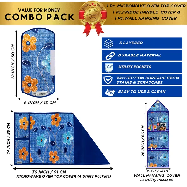 Appliances_Cover_Combo_Set_of_(1_Pc._Microwave_Oven_Top_Cover_+_1_Pc._Microwave_Handle_Cover_+_1_Pc._Wall_Hanging_Storage_Organizer)