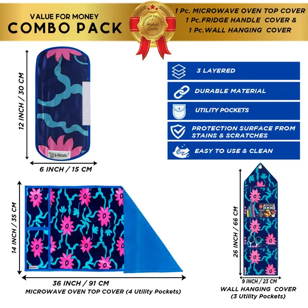 Appliances_Cover_Combo_Set_of_(1_Pc._Microwave_Oven_Top_Cover_+_1_Pc._Microwave_Handle_Cover_+_1_Pc._Wall_Hanging_Storage_Organizer)