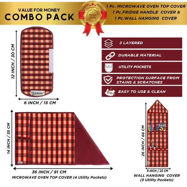 Appliances_Cover_Combo_Set_of_(1_Pc._Microwave_Oven_Top_Cover_+_1_Pc._Microwave_Handle_Cover_+_1_Pc._Wall_Hanging_Storage_Organizer)