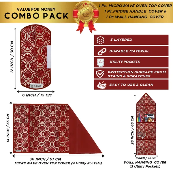 Appliances_Cover_Combo_Set_of_(1_Pc._Microwave_Oven_Top_Cover_+_1_Pc._Microwave_Handle_Cover_+_1_Pc._Wall_Hanging_Storage_Organizer)