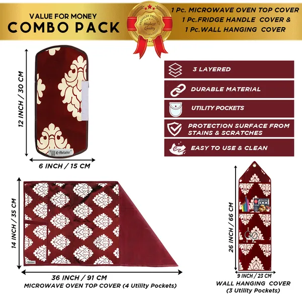 Appliances_Cover_Combo_Set_of_(1_Pc._Microwave_Oven_Top_Cover_+_1_Pc._Microwave_Handle_Cover_+_1_Pc._Wall_Hanging_Storage_Organizer)