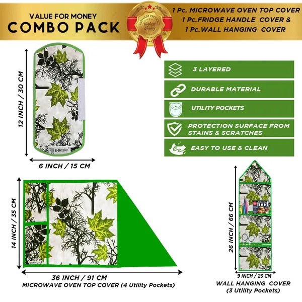 Appliances_Cover_Combo_Set_of_(1_Pc._Microwave_Oven_Top_Cover_+_1_Pc._Microwave_Handle_Cover_+_1_Pc._Wall_Hanging_Storage_Organizer)