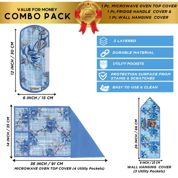 Appliances_Cover_Combo_Set_of_(1_Pc._Microwave_Oven_Top_Cover_+_1_Pc._Microwave_Handle_Cover_+_1_Pc._Wall_Hanging_Storage_Organizer)