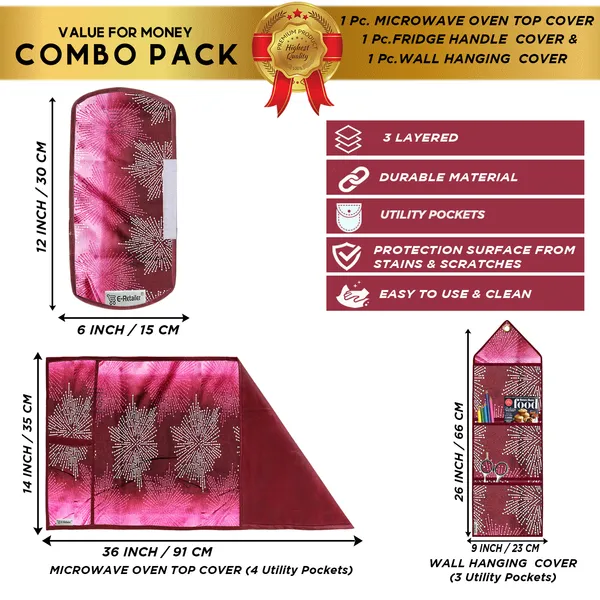 Appliances_Cover_Combo_Set_of_(1_Pc._Microwave_Oven_Top_Cover_+_1_Pc._Microwave_Handle_Cover_+_1_Pc._Wall_Hanging_Storage_Organizer)