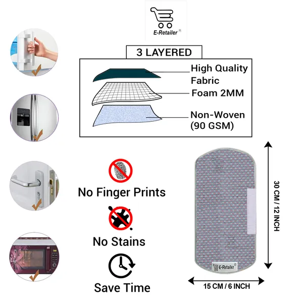 6_Pcs_Of_Cover_Appliances_Cover_Combo_Set_of_(1_Pc._Fridge_Top_Cover_+_1_Pc._Fridge_Handle_Cover_+_6_Pcs._Fridge_Mat_+_1_Pc._Wall_Hanging_Storage_Organizer)