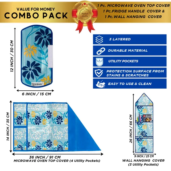 Appliances_Cover_Combo_Set_of_(1_Pc._Microwave_Oven_Top_Cover_+_1_Pc._Microwave_Handle_Cover_+_1_Pc._Wall_Hanging_Storage_Organizer)