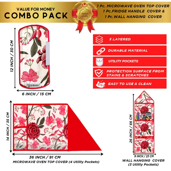 Appliances_Cover_Combo_Set_of_(1_Pc._Microwave_Oven_Top_Cover_+_1_Pc._Microwave_Handle_Cover_+_1_Pc._Wall_Hanging_Storage_Organizer)