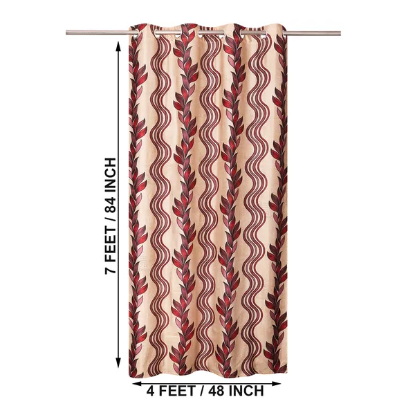 Polyester_Door_Curtain_Pack_of_2_Pcs._(Size:_7_Feet,_Color:_Golden_Red)