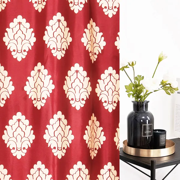 Polyester_Long_Door_Curtain_Pack_of_2_Pcs._(Size:_9_Feet,_Color:_Maroon)
