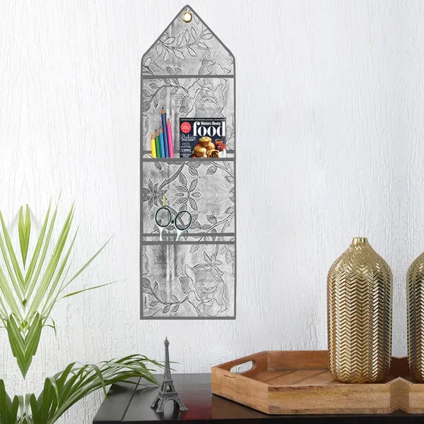 Organizer_Cover_Combo_Set_of_2_Pcs._(Wall_Hanging_Organizer/Magazine_Holder_With_3_Utility_Pockets)