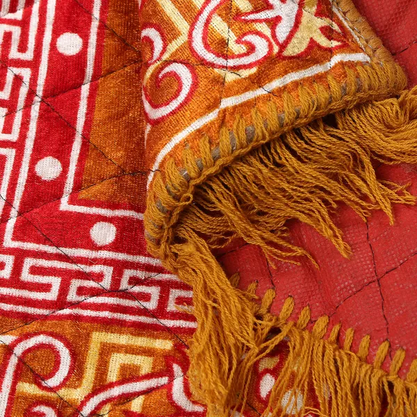 6_Pcs_Of_Cover_Multipurpose_Mats/Fridge_Mats/Refrigerator_Drawer_Mats_(Material-PP,_Color-Red,_Size-17.5X11.5_Inches)