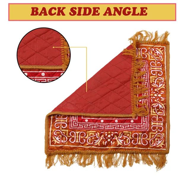 6_Pcs_Of_Cover_Multipurpose_Mats/Fridge_Mats/Refrigerator_Drawer_Mats_(Material-PP,_Color-Red,_Size-17.5X11.5_Inches)