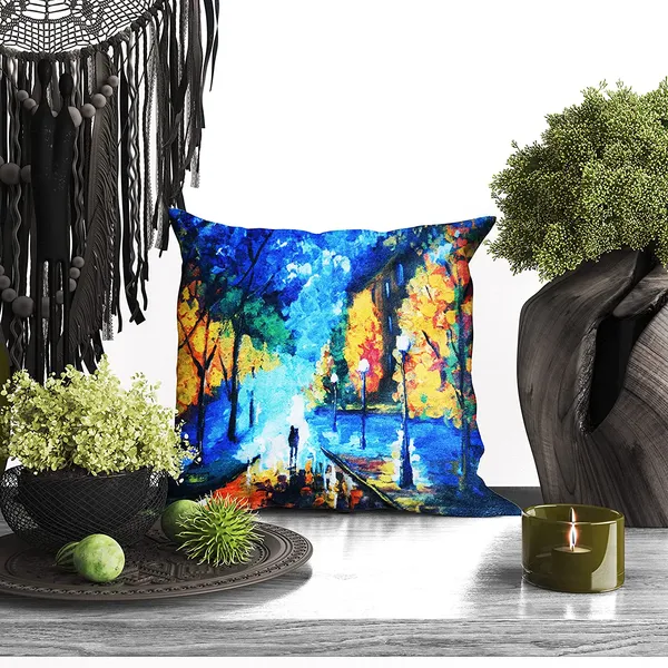 Decorative_Throw_Pillow_Covers_Cushion_Cases_Velvet_with_HD_Digital_Night_View_Print_Designer_Decorative_Cushion_Covers_(Set_of_5)