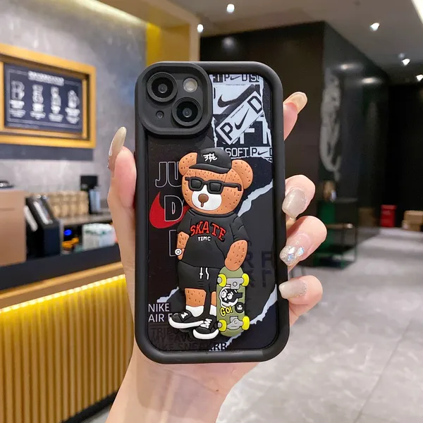 Bear Iphone 11 3d Cover AS PLATINUM Apple IPhone Bear Soft