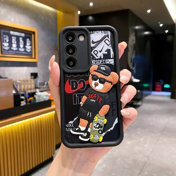 AS PLATINUM Samsung S20 FE 5G Bear Soft Silicone Cute 3D Cartoon Back Cover  Case Pattern Price in India Buy AS PLATINUM Samsung S20 FE 5G Bear