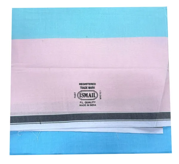100%_Pure_Cotton_Color_Stripes_Lungi_2.60_Meter_(big_size_in_width)
