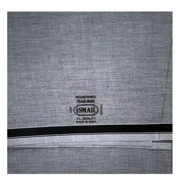 100%_cotton_grey_color_plain__lungi_for_men_2.10_and_2.25_meter